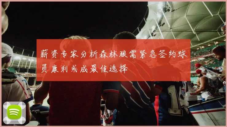 薪资专家分析森林狼需紧急签约球员康利或成最佳选择